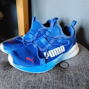 Puma Kids Blue Athletic Shoes